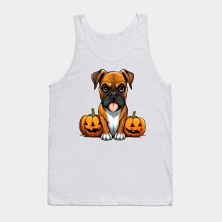 Halloween Boxer Dog #2 Tank Top